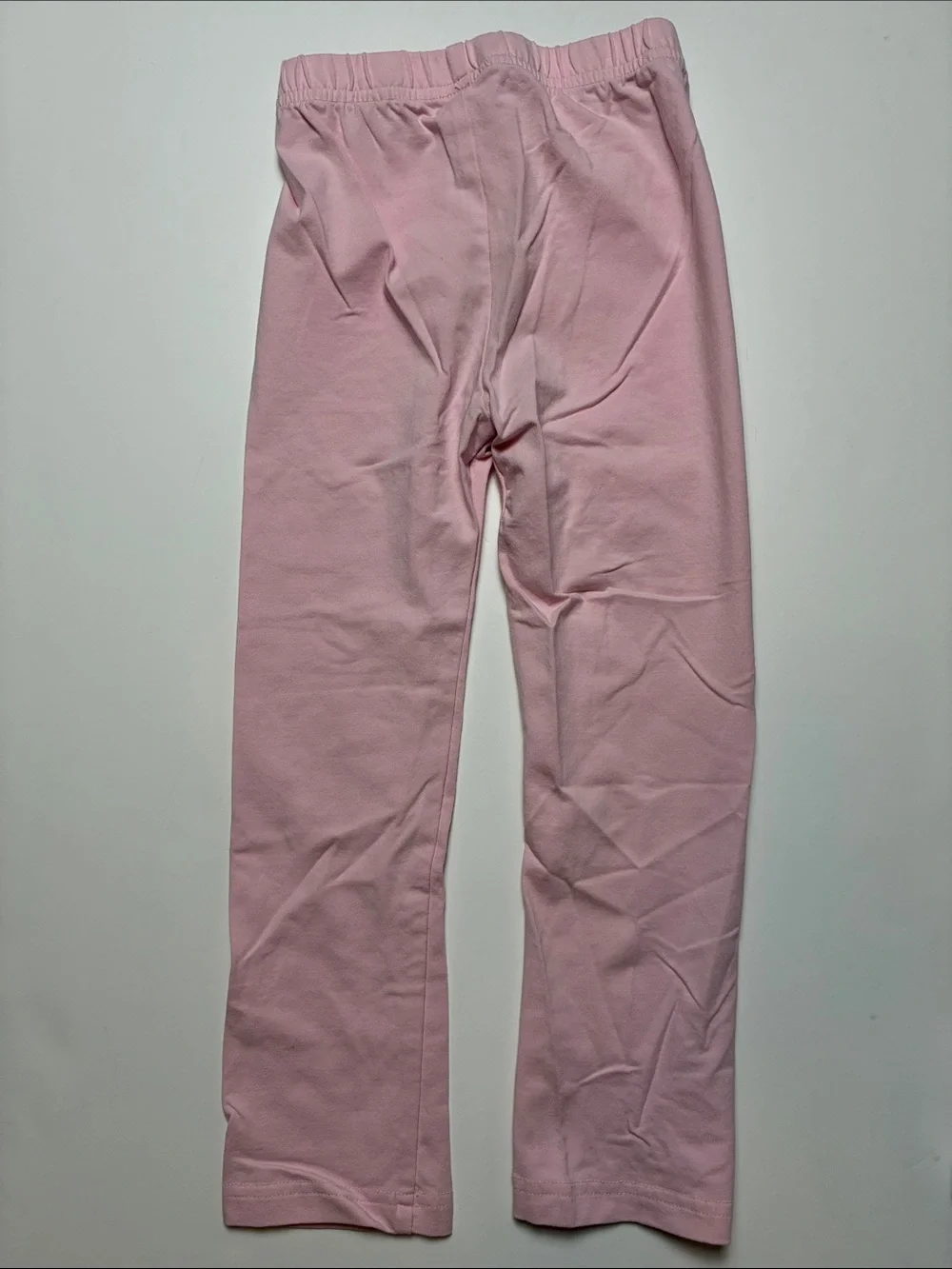 Kids Pink Heart Flower Set - Long Sleeve Top & Leggings